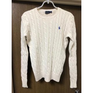 ポロラルフローレン 白ニット ニット/セーター(レディース)の通販 36点