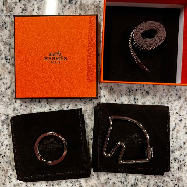 HERMES エルメス キーホルダー シュヴァル キーリング 新品未使用品-