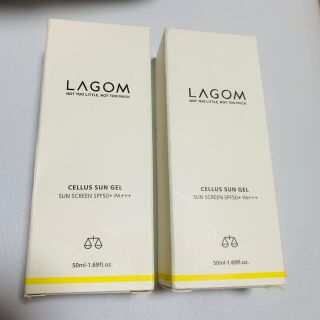 ラーゴム(LAGOM)の新品未使用 ラゴム サンジェル 2本セット(日焼け止め/サンオイル)