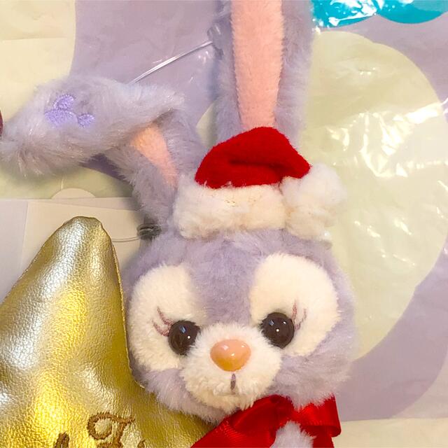 ステラルー クリスマス ぬいぐるみバッジ