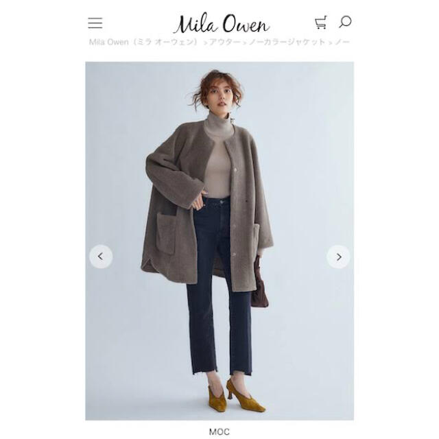 Mila Owen ボアコート 【お気に入り】 www.gold-and-wood.com