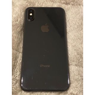 アイフォーン(iPhone)のiPhonex スペースグレー265㎇　(スマートフォン本体)