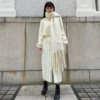 ルシェルブルー(LE CIEL BLEU)の今季完売★IRENE★Cable Cropped Knit(ニット/セーター)