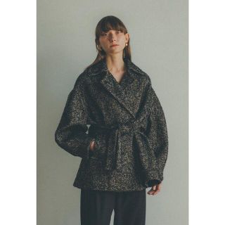 ステュディオス(STUDIOUS)のCLANE クラネ　MIX LOOP TWEED BOX COAT(ブルゾン)