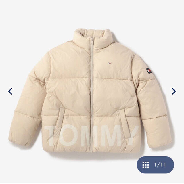 TOMMY HILFIGER(トミーヒルフィガー)の☺︎TOMY HILFIGER☺︎ダウンジャケット キッズ/ベビー/マタニティのキッズ服女の子用(90cm~)(ジャケット/上着)の商品写真