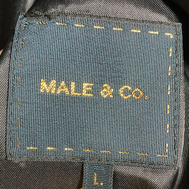 【male&co】ほぼ未使用！メイルアンドコー　ステンカラーコート