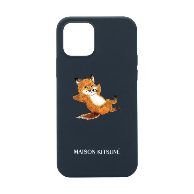 MAISON KITSUNE'(メゾンキツネ)のメゾンキツネ Chillax Fox iPhone12/12Pro (ブラック) スマホ/家電/カメラのスマホアクセサリー(iPhoneケース)の商品写真