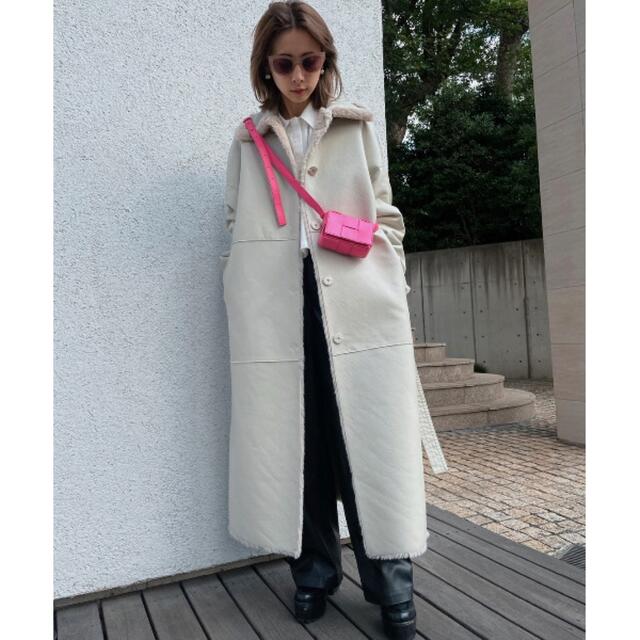 Ameri Vintage MANY WAY FAKE BOA COAT - ロングコート