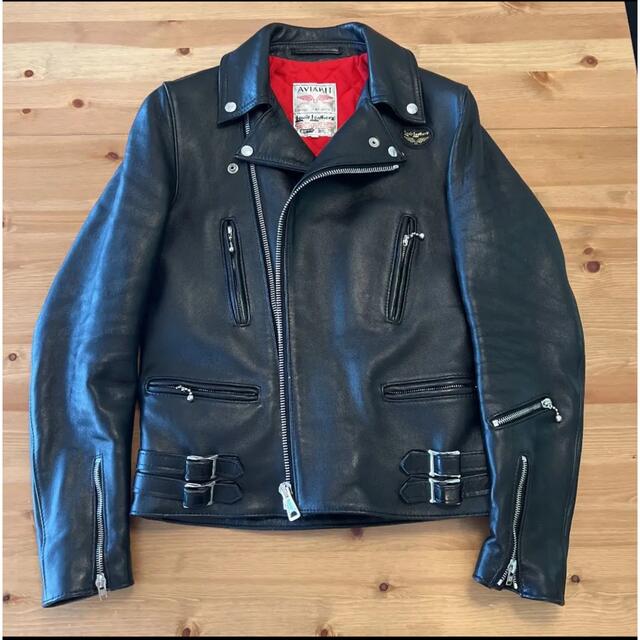 Lewis Leathers(ルイスレザー)の別注　ルイスレザー　LewisLeathers 36 ラットランドシープスキン メンズのジャケット/アウター(ライダースジャケット)の商品写真