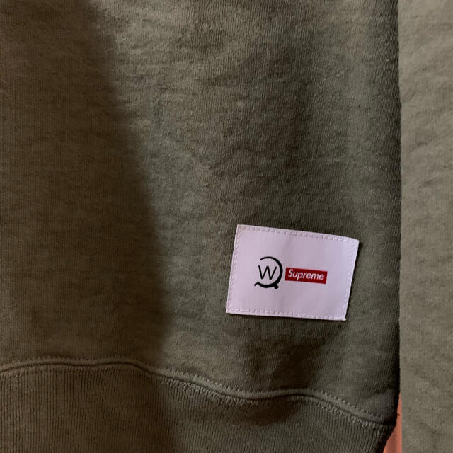 supreme wtaps crewneck Light Olive