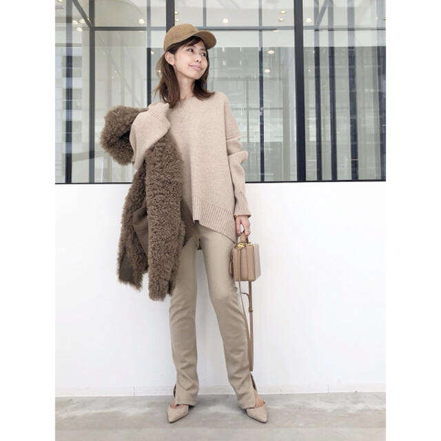 アパルトモン wool zip leggings