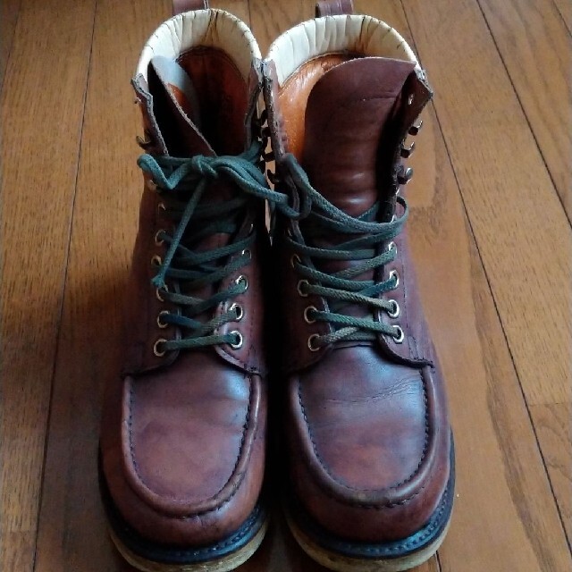 REDWING(レッドウィング)のvintage　ロング ワークブーツ　メンテナンス済　40年くらい前の物です！ メンズの靴/シューズ(ブーツ)の商品写真