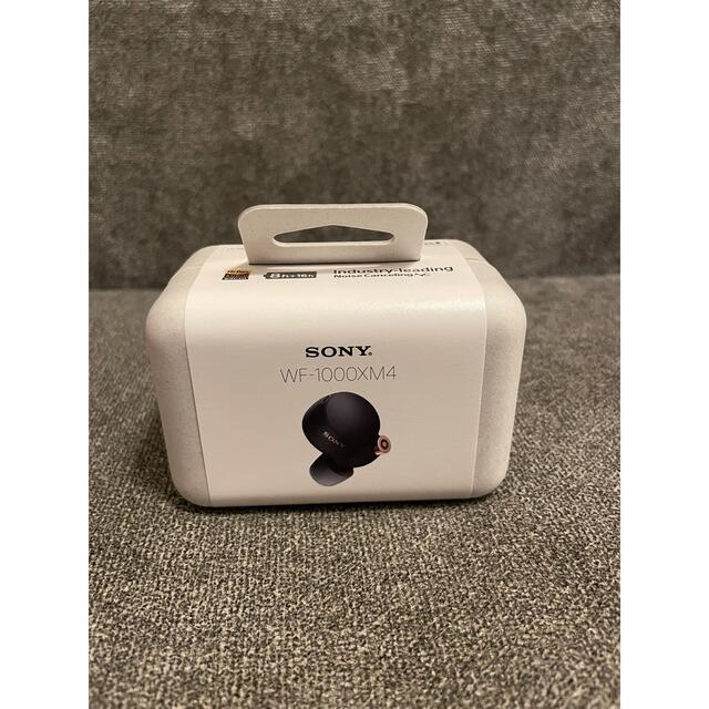 ヘッドフォン/イヤフォンSONY フルワイヤレスイヤホン ブラック WF-1000XM4 BM