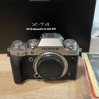 新品 未開封 FUJIFILM X-T4 ボディ シルバー