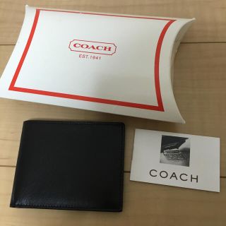 コーチ(COACH)の【新品未使用】COACH  折財布(折り財布)