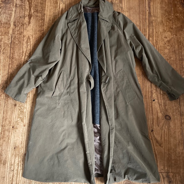 COMOLI(コモリ)のcomoli タイロッケンコート　19AW サイズ3 メンズのジャケット/アウター(トレンチコート)の商品写真