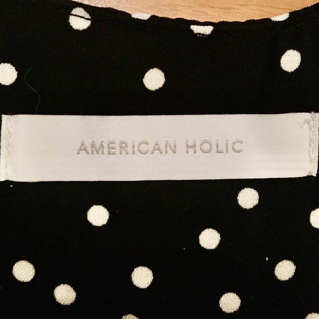 AMERICAN HOLIC　ドット柄 サロペット　マタニティ レディースのワンピース(その他)の商品写真