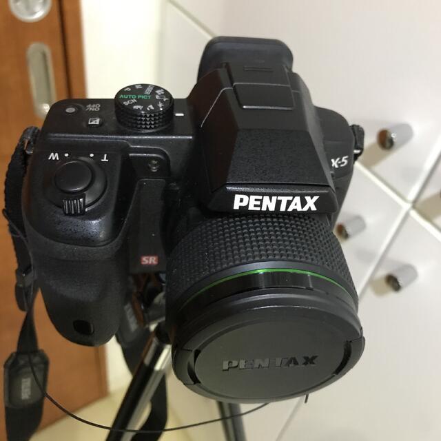 PENTAX(ペンタックス)のPENTAX  X5クラシックブラック三脚付 スマホ/家電/カメラのカメラ(デジタル一眼)の商品写真