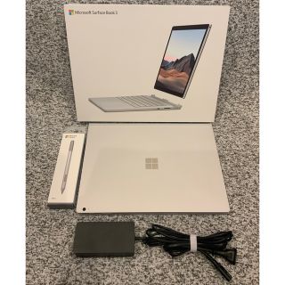 マイクロソフト(Microsoft)の保証1年ペン付Surface Book3,i7,1TB,32GB,13.5インチ(ノートPC)