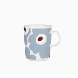 マリメッコ(marimekko)のマリメッコ  マグカップ ブルーグレー(グラス/カップ)