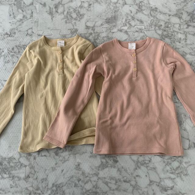 H&M(エイチアンドエム)のH&M トップス キッズ/ベビー/マタニティのキッズ服女の子用(90cm~)(Tシャツ/カットソー)の商品写真