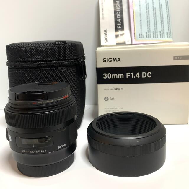 ★超美品★SIGMA 30mm f1.4 DC HSMcanon用Artレンズ