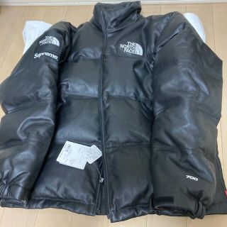 Supreme - 17aw supreme the north face レザー ダウン ヌプシの通販