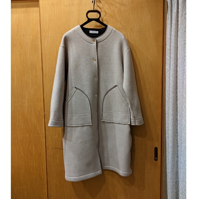 エイミーロウ Eimee Law バック配色カットボンディングコートの通販 by