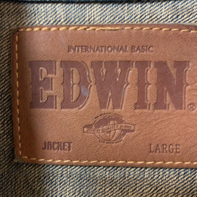EDWIN(エドウィン)の【本日最終日　限定値下げ】EDWIN エドウィン Gジャンデニムジャケット  メンズのジャケット/アウター(Gジャン/デニムジャケット)の商品写真