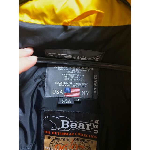 Bear USAダウンジャケット の通販 by よしなりさん｜ベアーならラクマ USA - Bear 超歓迎特価