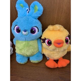 ディズニー(Disney)のトイストーリー4 ダッキー&バニー ぬいぐるみ(ぬいぐるみ)