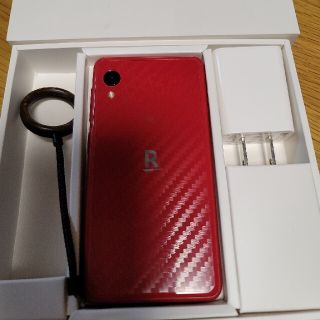 ラクテン(Rakuten)のRakuten mini 楽天 ミニ レッド 赤(スマートフォン本体)