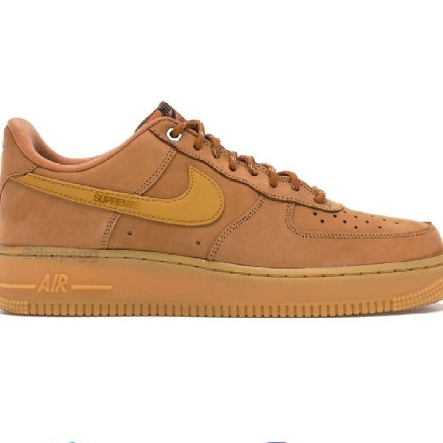 Supreme/Nike Air Force 1 Low色: wheatナイキ