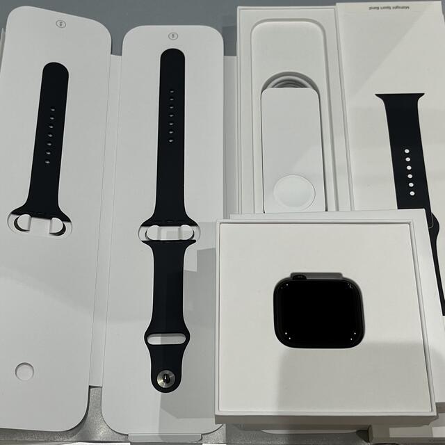 品質満点 極上 美品 Apple Watch series7 45mm GPS正規店交換 腕時計(デジタル)