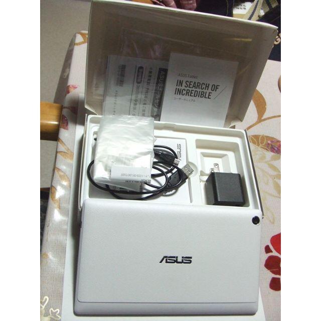 ASUS(エイスース)の美品　ASUS ZenPad 7／16GB+32GB  SIMフリー★ホワイト スマホ/家電/カメラのPC/タブレット(タブレット)の商品写真