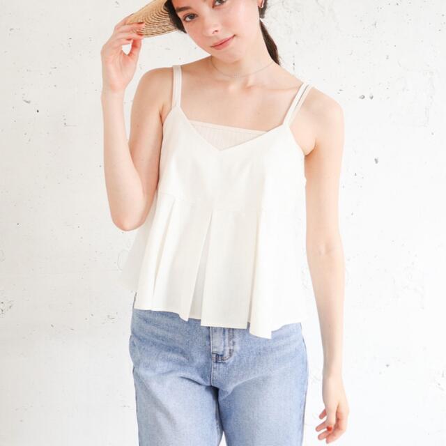 unbouquet linen femy cami レディースのトップス(キャミソール)の商品写真