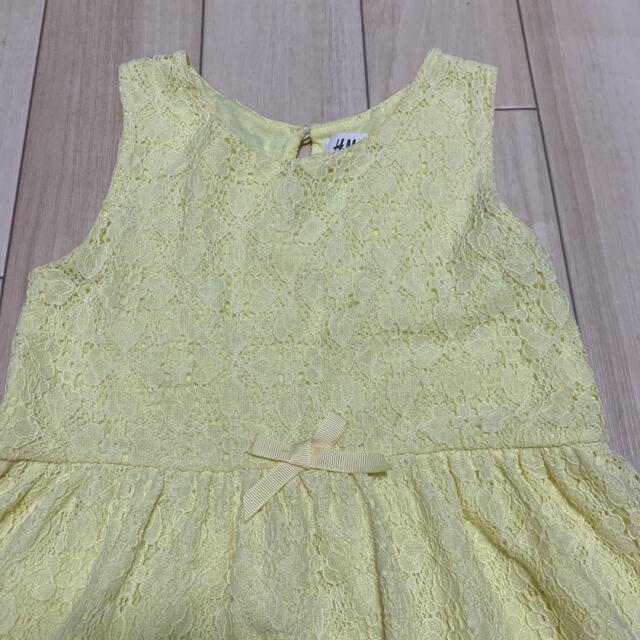 H&M(エイチアンドエム)のH&M ワンピース 120cm キッズ/ベビー/マタニティのキッズ服女の子用(90cm~)(ワンピース)の商品写真