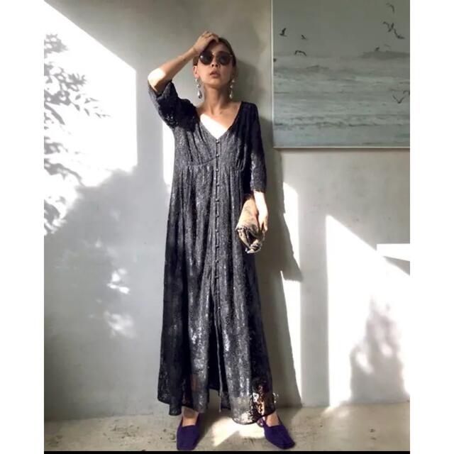 22330円サイズ2WAY LAYLA LACE DRESS レースロングワンピース アメリ