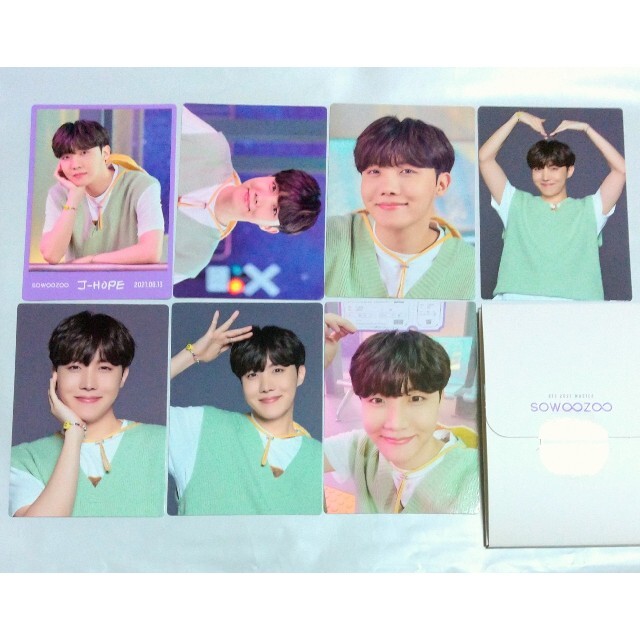 防弾少年団(BTS)(ボウダンショウネンダン)のBTS ホソク ミニフォト トレカ SOWOOZOO ソウジュ ①②③⑤⑥⑧特典 エンタメ/ホビーのタレントグッズ(アイドルグッズ)の商品写真