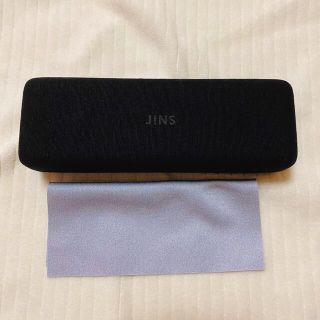 ジンズ(JINS)のJINS ブラックメガネケース(サングラス/メガネ)