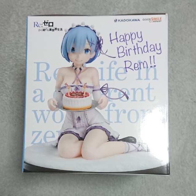 GOOD SMILE COMPANY(グッドスマイルカンパニー)のレム 誕生日 バースデー フィギュア リゼロ エンタメ/ホビーのおもちゃ/ぬいぐるみ(キャラクターグッズ)の商品写真