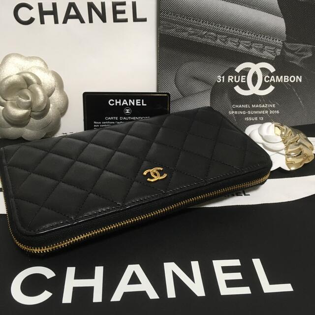 専用★CHANEL★31番台★美品 ラウンドジップ 長財布 シャネル