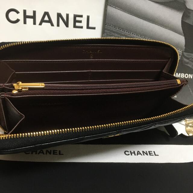 CHANEL - 専用♡超美品☆ 新型 シャネル ラウンドジップ 30番台 長財布