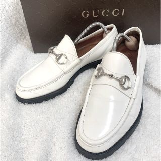 グッチ ローファー(ホワイト/白色系)の通販 100点以上 | Gucciを買う ...