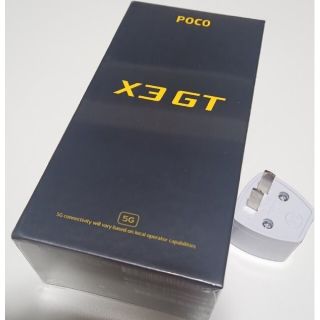 POCO X3 GT 5G 8GB/256GB ブラック　グローバル版(スマートフォン本体)