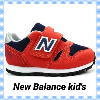 ニューバランス(New Balance)のNew Balance 16cm キッズ  レッド IZ373 PR2 W(スニーカー)