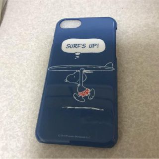 スヌーピー(SNOOPY)のスヌーピー iPhone7ケース 美品(iPhoneケース)