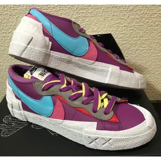 ナイキ(NIKE)のKAWS × sacai × Nike Blazer Low 26cm (スニーカー)