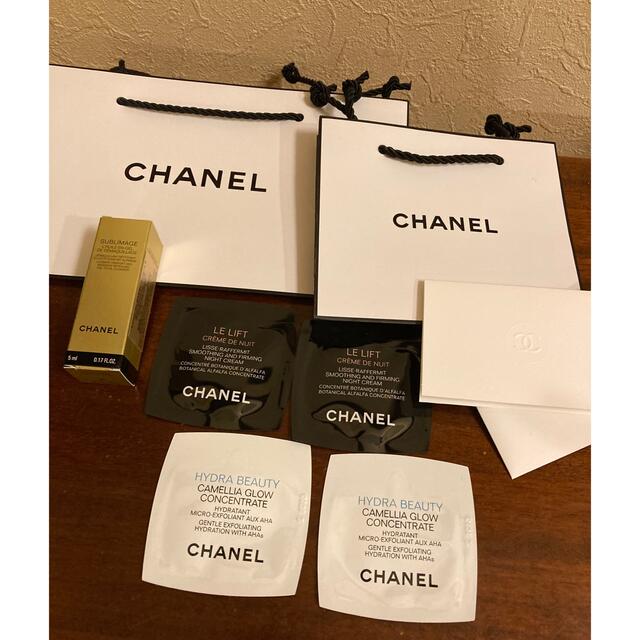 CHANEL(シャネル)のシャネル　化粧品　サンプル コスメ/美容のキット/セット(サンプル/トライアルキット)の商品写真