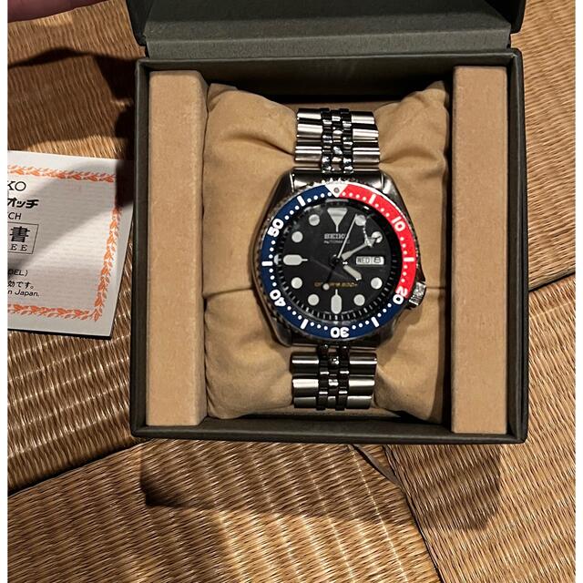 SEIKO 「7S26-0020」SKX009 ネイビーボーイ　セイコー